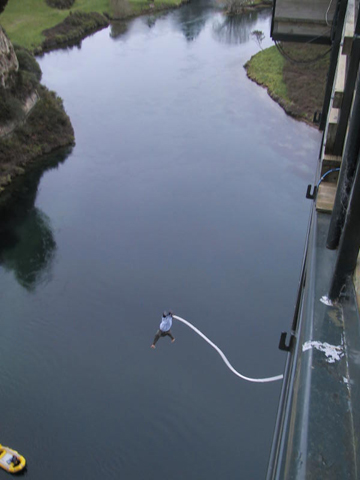 Bill Moss Bungee Jumps